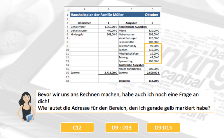 BwR 7: Excel LernApp – Lernkiste.org